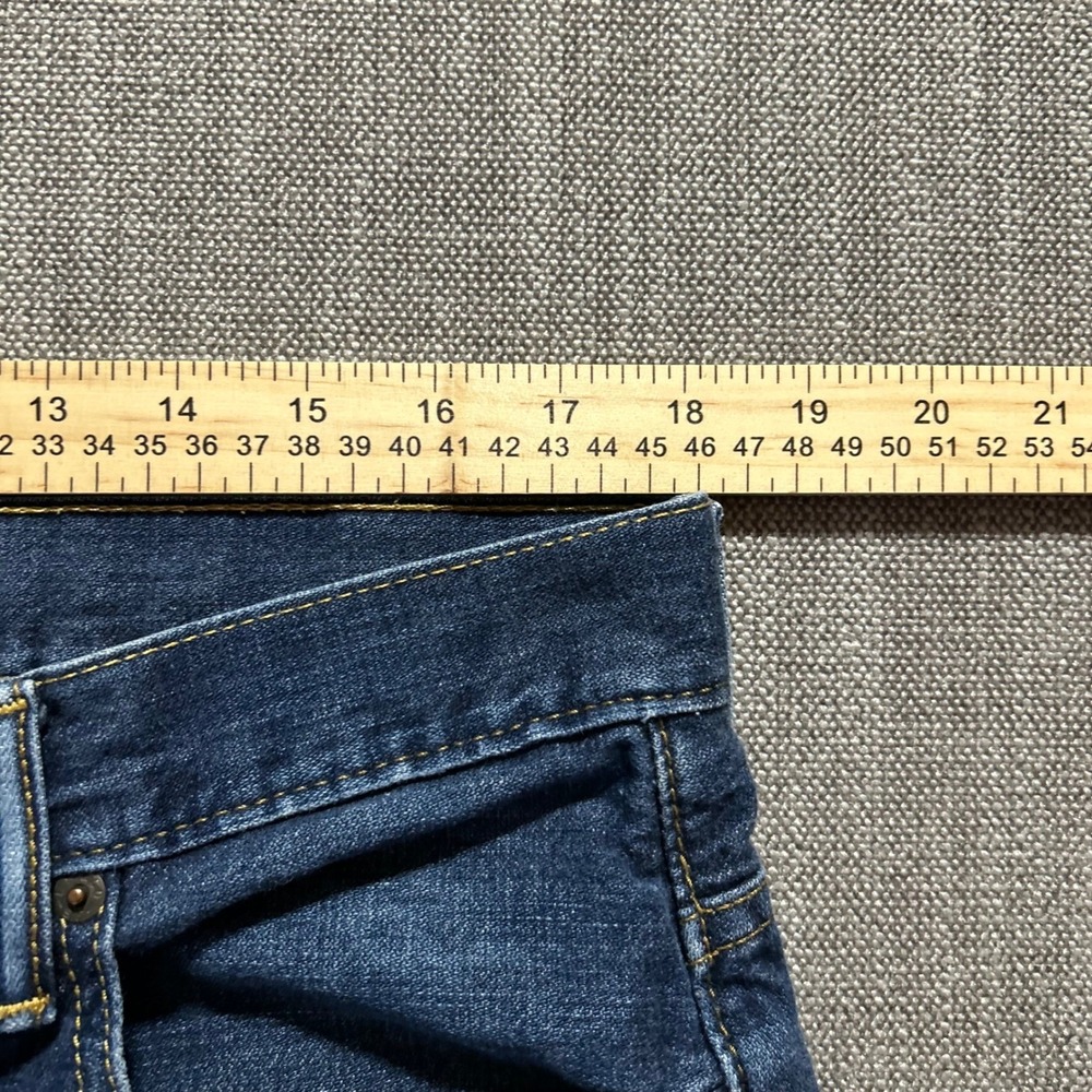Levi's 569 Loose Straight Jeans Mens 34(36)x30 Blue Medium Wash Baggy Denim - Picture 7 of 10